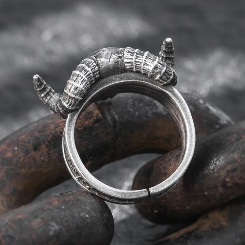 Bague Crane Bouc