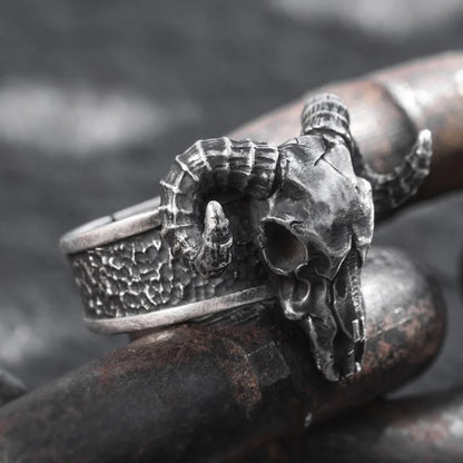 Bague Crane Bouc