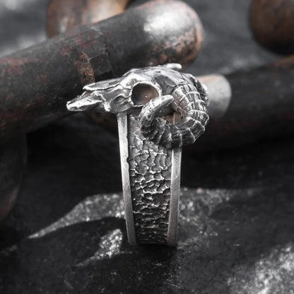 Bague Crane Bouc