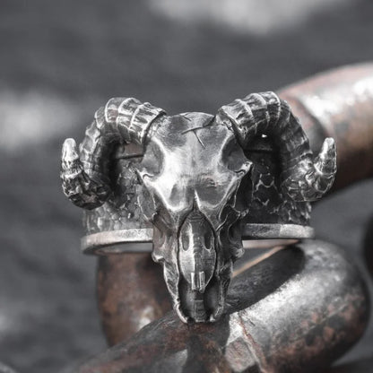 Bague Crane Bouc